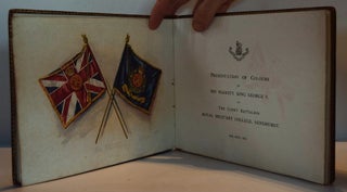 Item #191824 Presentation of Colours by His Majesty King George V To the Cadet Battalion Royal...