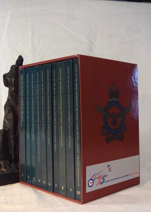 Item #192092 UNITS OF THE ROYAL AUSTRALIAN AIR FORCE. A Concise History. Ten Volumes in a...