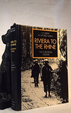 Item #192200 RIVIERA TO THE RHINE. US Army In World War II.The European Theater. J. J. CLARKE, R....
