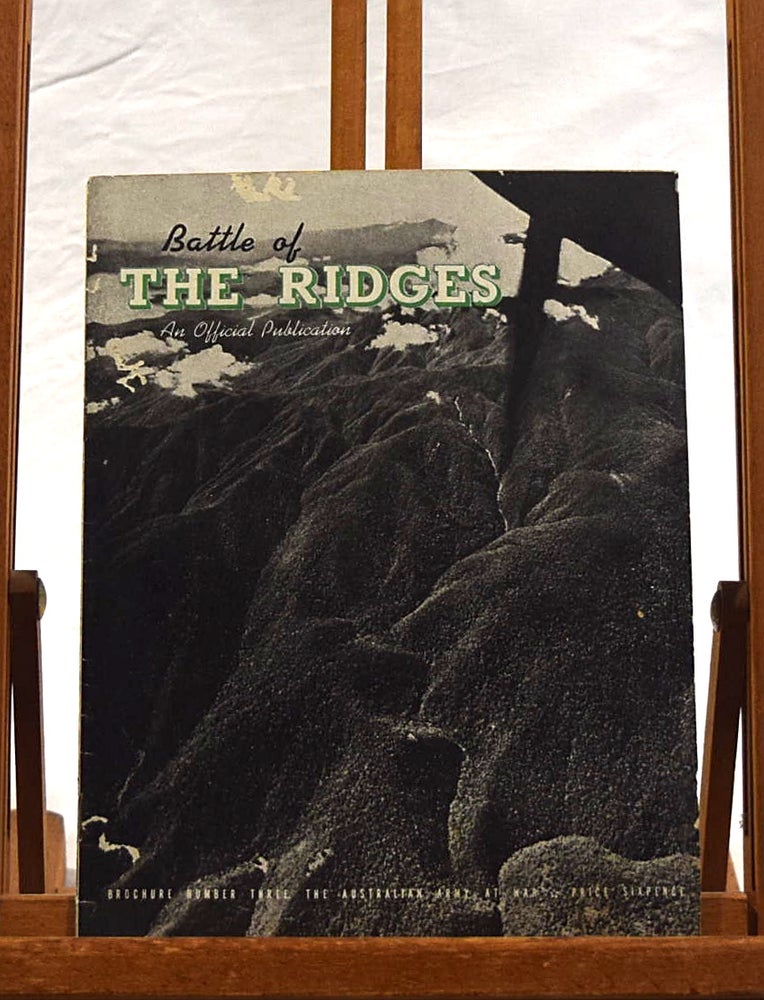 Item #192474 BATTLE OF THE RIDGES. Brochure Number Three.