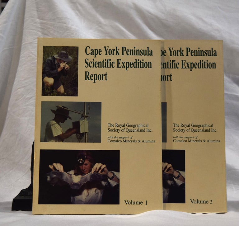 Item #192783 CAPE YORK PENINSULA SCIENTIFIC EXPEDITION REPORT. Two Volumes. Royal Geographical Society Queensland.