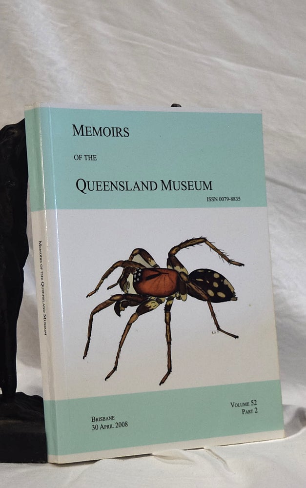 Item #192790 MEMOIRS OF QUEENSLAND MUSEUM VOLUME 52 Part 2. Various Subjects.