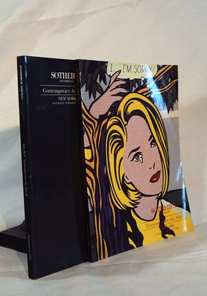 Item #192950 CONTEMPORARY ART. Parts 1 & 2. November ist and 2nd 1994. NEW YORK SOTHEBYS