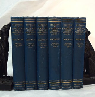Item #192955 THE HISTORY OF ENGLAND. From the Accession of James the Second. Lord MACAULAY