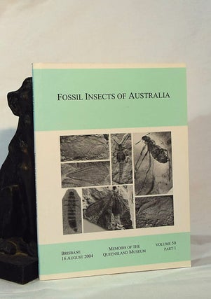 Item #192964 MEMOIRS OF QUEENSLAND MUSEUM. FOSSIL INSECTS OF AUSTRALIA. Volume 50 Part 1. P. A. JELL