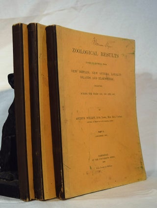 Item #193038 ZOOLOGICAL RESULTS BASED ON MATERIAL FROM NEW BRITAIN NEW GUINEA LOYALTY ISLANDS AND...