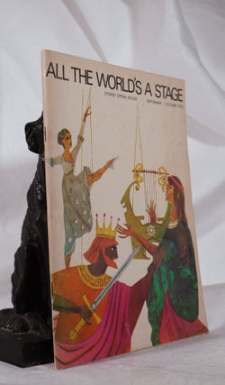 Item #193450 ALL THE WORLD'S A STAGE. Australian- British Theatre Exhibition Exhibition to mark...