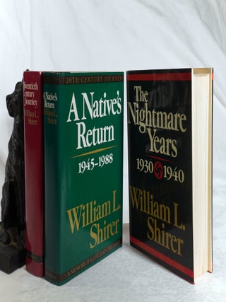 TWENTIETH CENTURY JOURNEY. A Memoir of A Life & Times. THE START: 1904- 1930. THE NIGHTMARE YEARS: 1930- 1940, A NATIVE'S RETURN: 1945- 1988.