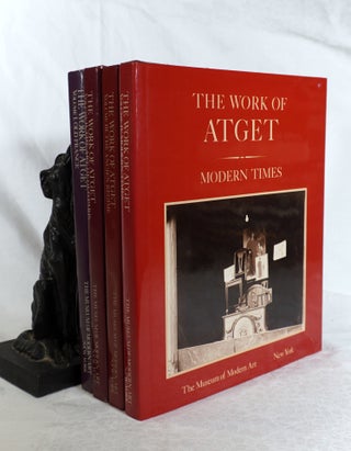 Item #193530 THE WORK OF ATGET. Four Volume Set. John SZARKOWSKI, Maria Morris HAMBOURG