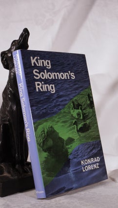 Item #193704 KING SOLOMON'S RING. New Light on Animal Ways. Konrad LORENZ