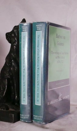 Item #194506 BARBOT ON GUINEA. Writings of Jean Barbot on West Africa, 1678 - 1712. Two Volumes....