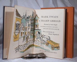 Item #194767 A TRAMP ABROAD. Mark TWAIN