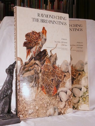 Item #194800 RAYMOND CHING. The Bird Paintings. Watercolours and pencil Drawings 1969 - 1975....