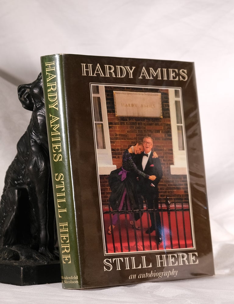 Item #194936 STILL HERE. An Autobiography. Hardy AMIES.