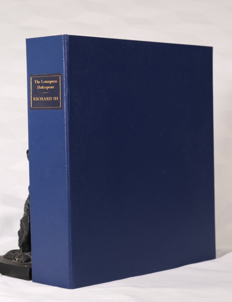 Item #195487 RICHARD III. The Letterpress Shakespeare. William SHAKESPEARE.