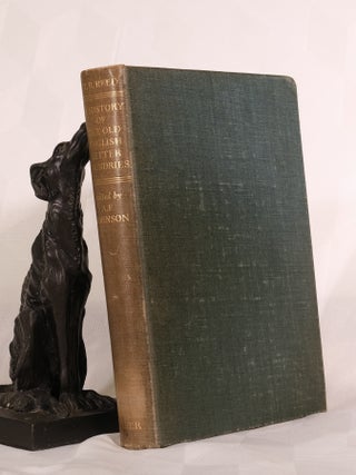 Item #195754 A HISTORY OF OLD ENGLISH LETTER FOUNDERIES. T. B. REED, A. F. JOHNSON