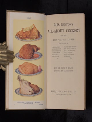 MRS BEETON'S ALL ABOUT COOKERY,