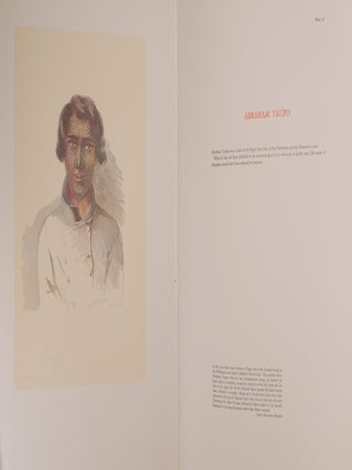 PORTRAITS OF THE NEW ZEALAND MAORI Painted in 1844.