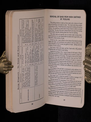 THE FOSECO FOUNDRYMAN'S HANDBOOK, Sixth Edition.