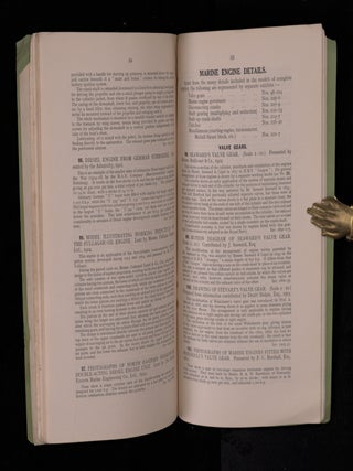 CATALOGUE OF THE COLLECTIONS IN THE SCIENCE MUSEUM, SOUTH KENSINGTON, With Descriptive and Historical notes and Illustrations, WATER TRANSPORT VI. MARINE ENGINES and VII. MARINE BOILERS.