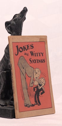 Item #196437 JOKES AND WITTY SAYINGS. Harry HARRINGTON