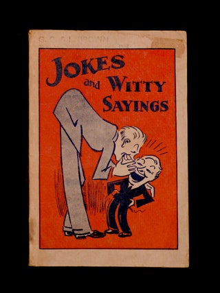 JOKES AND WITTY SAYINGS.