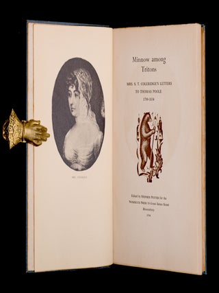 MINNOW AMONG TRITONS.Mrs. S.T. Coleridge's Letters to Thomas Poole.