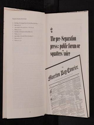 SWORN TO NO MASTER, . A Gistory of the Provincial Press in Queensland to 1930.