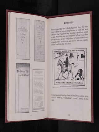 VINCENT READ THE BOOKMAN. Lover of Literature, Author, Publisher, Pioneer Queensland Numismatist.