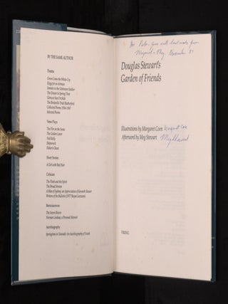 DOUGLAS STEWART'S GARDEN OF FRIENDS.