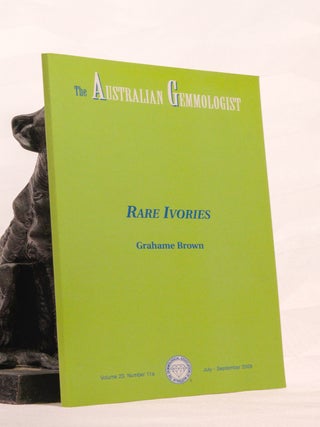 Item #196630 RARE IVORIES, Challenging Identifications. Grahame BROWN