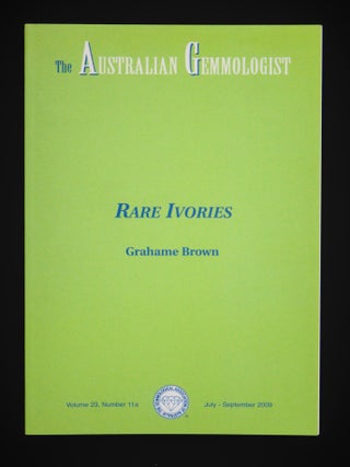 RARE IVORIES, Challenging Identifications.