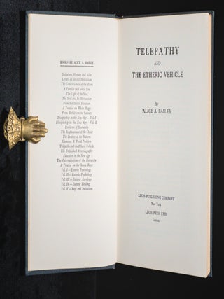 TELEPATHY AND THE ETHERIC VEHICLE.