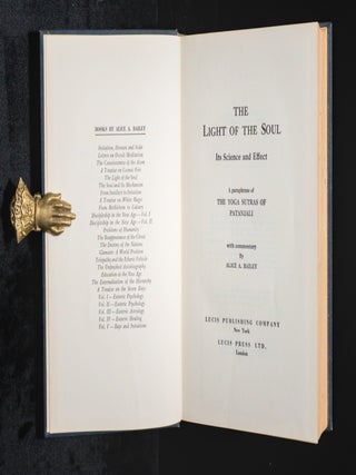 THE LIGHT OF THE SOUL. Its Science And Effects.