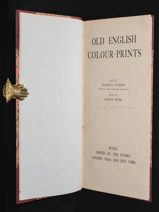 OLD ENGLISH COLOUR PLATES.
