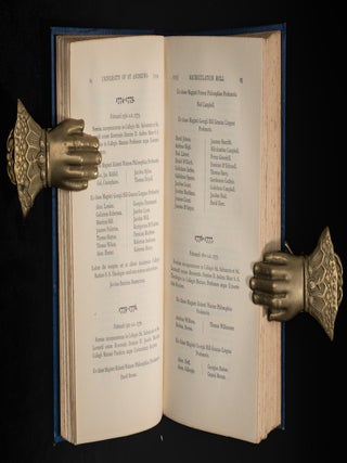 THE MATRICULATION ROLL OF THE UNIVERSITY OF ST ANDREWS. 1747-1897.