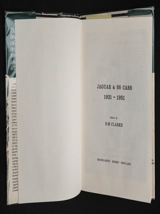 JAGUAR & S.S.CARS 1931- 1951.