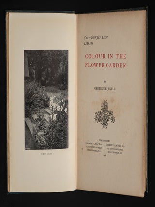 COLOUR IN THE FLOWER GARDEN.