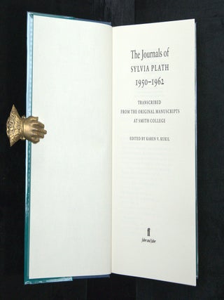 THE JOURNALS OF SYLVIA PLATH. 1950-1962.
