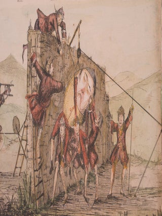HUMPTY DUMPTY PANORAMA sketched and etched by the Aliquis.