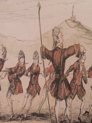 HUMPTY DUMPTY PANORAMA sketched and etched by the Aliquis.
