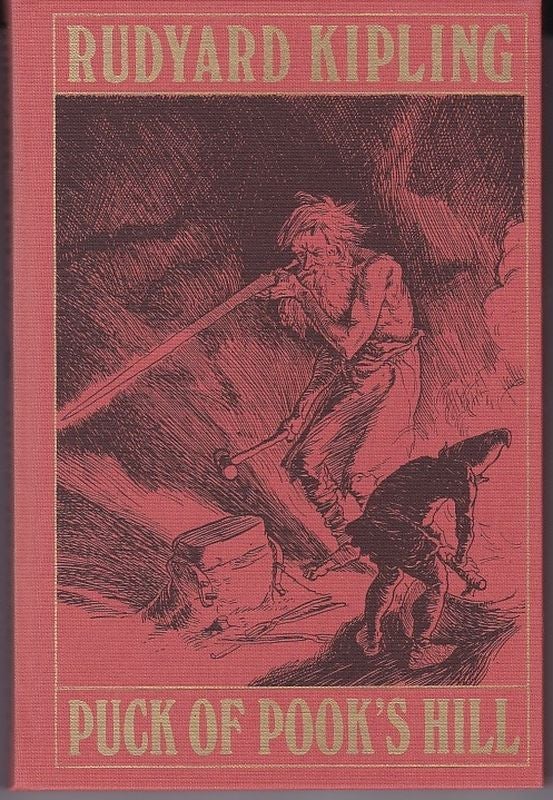 Item #24481 PUCK OF POOKS HILL.; Illustrated by H.R.Millar. Rudyard KIPLING.