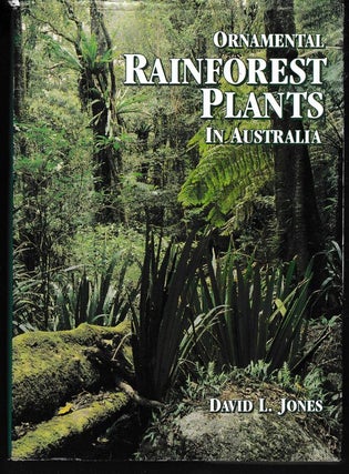 Item #24547 ORNAMENTAL RAINFOREST PLANTS IN AUSTRALIA.; Line Drawings by John Bolger. David JONES