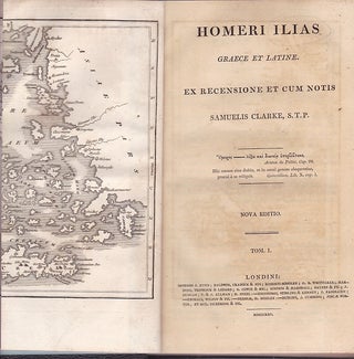 HOMER ILIAS Graece et Latine; Ex Recensione st cum notis Samuelis Clarke.