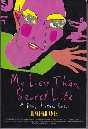 Item #25178 MY LESS THAN SECRET LIFE.A Diary,Fiction,Essays. Jonathan AMES