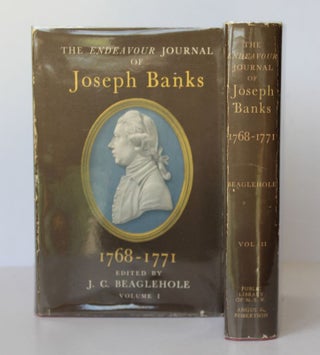 Item #25517 THE ENDEAVOUR JOURNALS OF JOSEPH BANKS.1768- 1771. J. C. BEAGLEHOLE