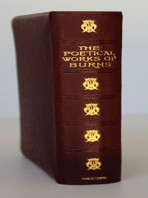 Item #25552 THE POETICAL WORKS OF ROBERT BURNS. ROBERT BURNS