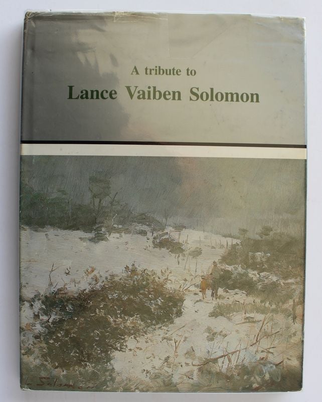 Item #25667 A TRIBUTE TO LANCE VAIBEN SOLOMON 1913- 1989. Eddi JENNINGS, Robin BENKENDORFF.