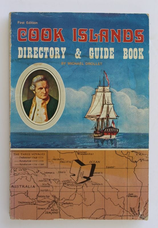 Item #25722 COOK ISLANDS. Directory & Guidebook. Michael DROLZET.