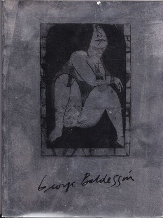 Item #25968 GEORGE BALDESSIN:Sculpture and Etchings.Memorial Exhibition. Robert LINDSAY, Memory...